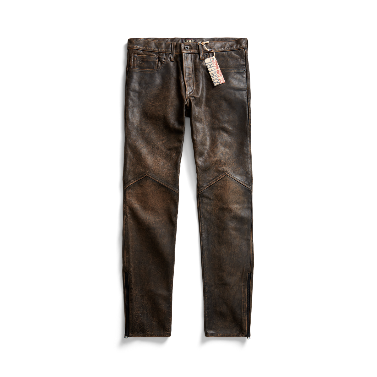 Polo ralph 2025 lauren leather pants