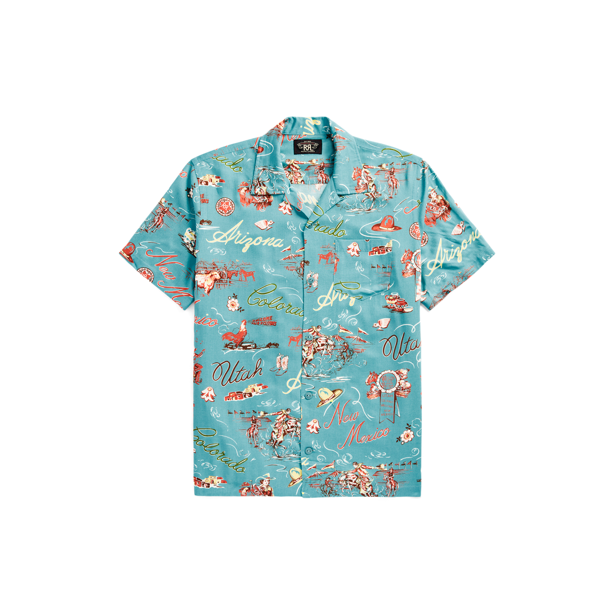 Rrl deals camp shirt