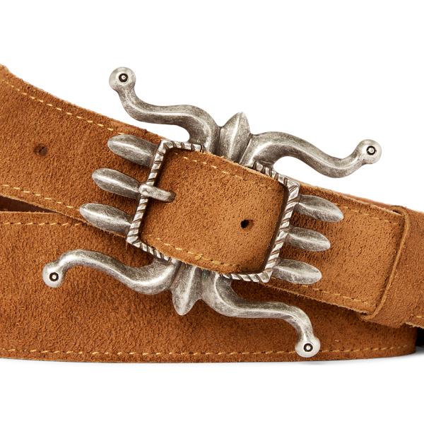 RRL Roughout Suede Belt 4