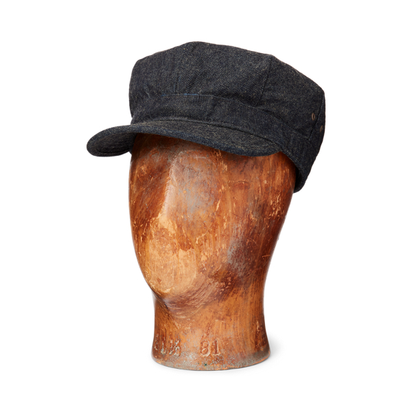 RRL Indigo Denim Cap 1