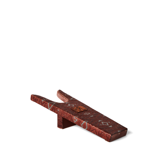HandTooled Leather Boot Jack for Home Ralph Lauren® TM