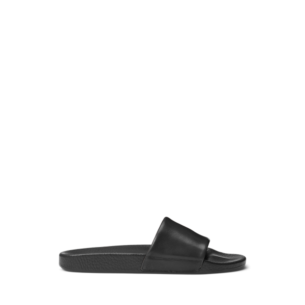 Signature Pony Leather Slide Polo Ralph Lauren 1