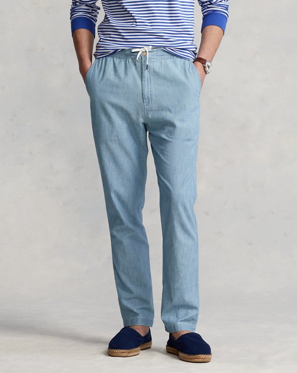 Polo Prepster Classic Fit Chambray Pant