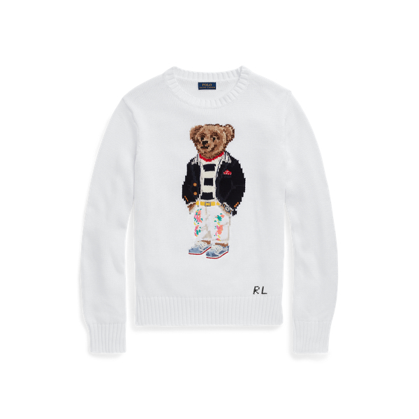 Pull Polo Bear en coton pour Women | Ralph Lauren® FR
