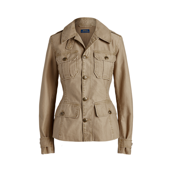 Cotton Twill Surplus Jacket for Women Ralph Lauren TR