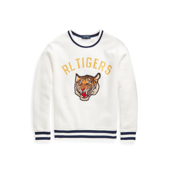 Tiger Embroidery Sweatshirt (Toddler/Little Kids)