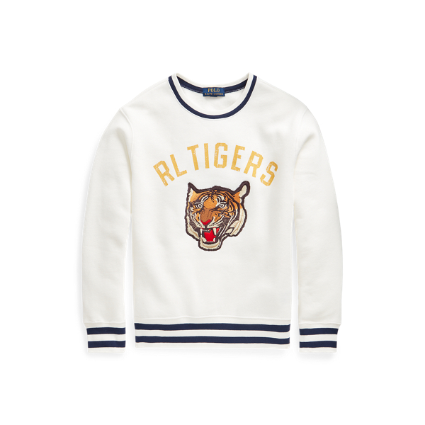 Ralph Lauren white winter cabin sweatshirt, 12 months main image 1