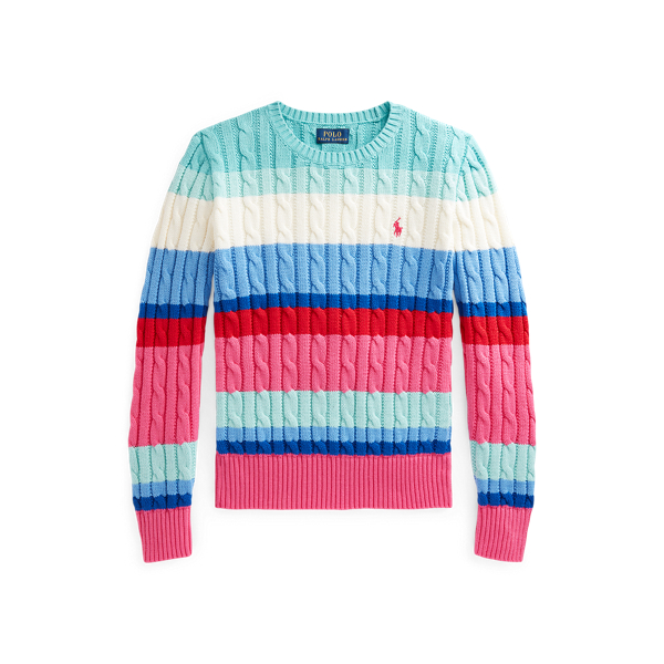 Ralph lauren striped discount jumper