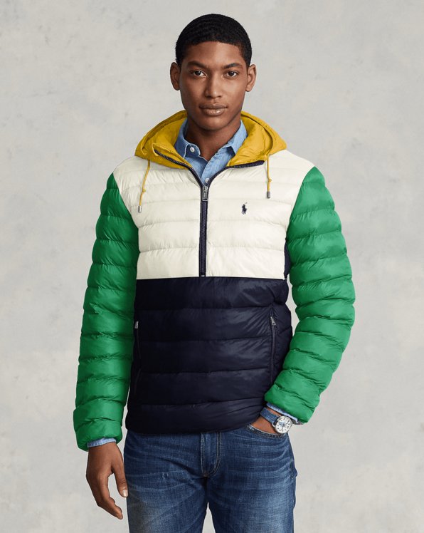Men’s Custom Packable Pullover Jacket