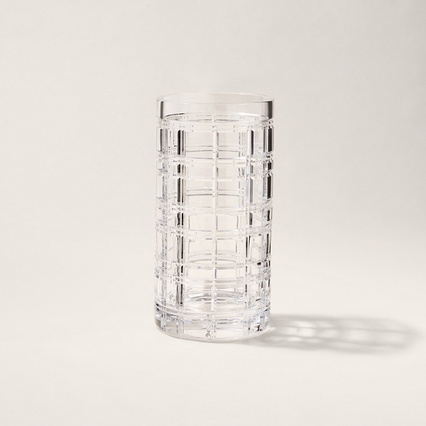 Hudson Plaid Vase | Ralph Lauren