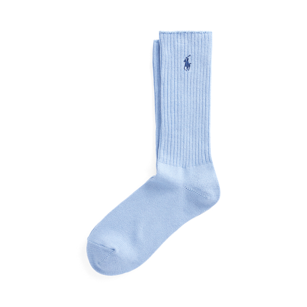 Cotton-Blend Crew Socks