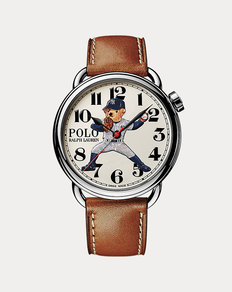 Polo Bear Yankees 42 MM Steel Watch Polo Ralph Lauren 1