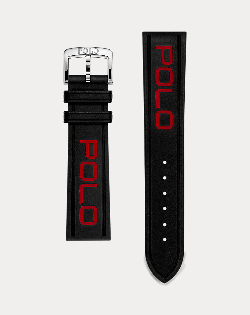 Pulseira de relógio de borracha Polo Polo Ralph Lauren 1