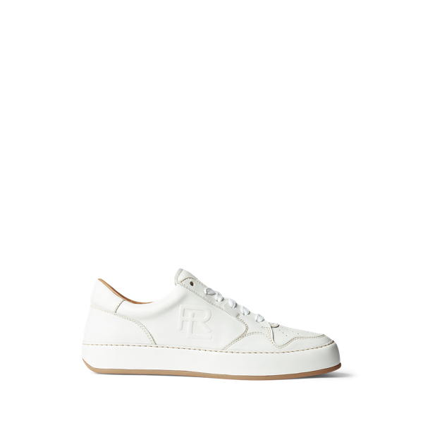 Jinett Calfskin Low-Top Trainer Ralph Lauren Collection 1