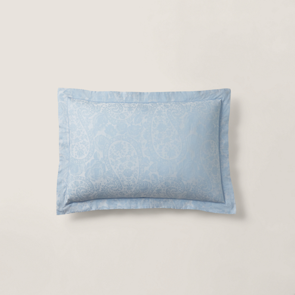 Classic Squares Printing Throw Pillow Case Decorative Light Blue