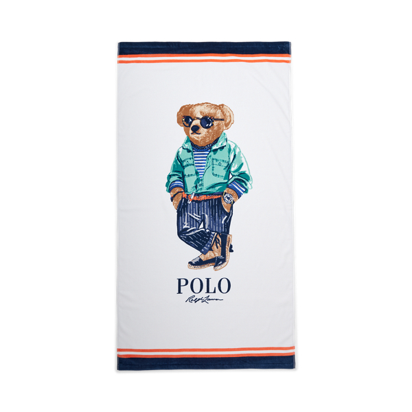 Beach Boy Polo Bear Beach Towel