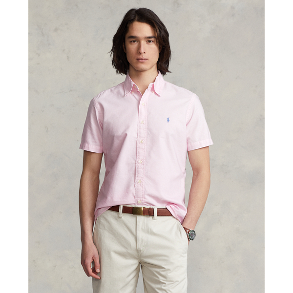 Classic Fit Garment-Dyed Oxford Shirt