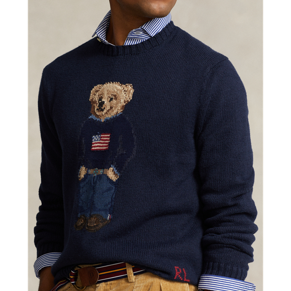 Polo Ralph Lauren Polo Bear Cotton-Linen Jumper 7