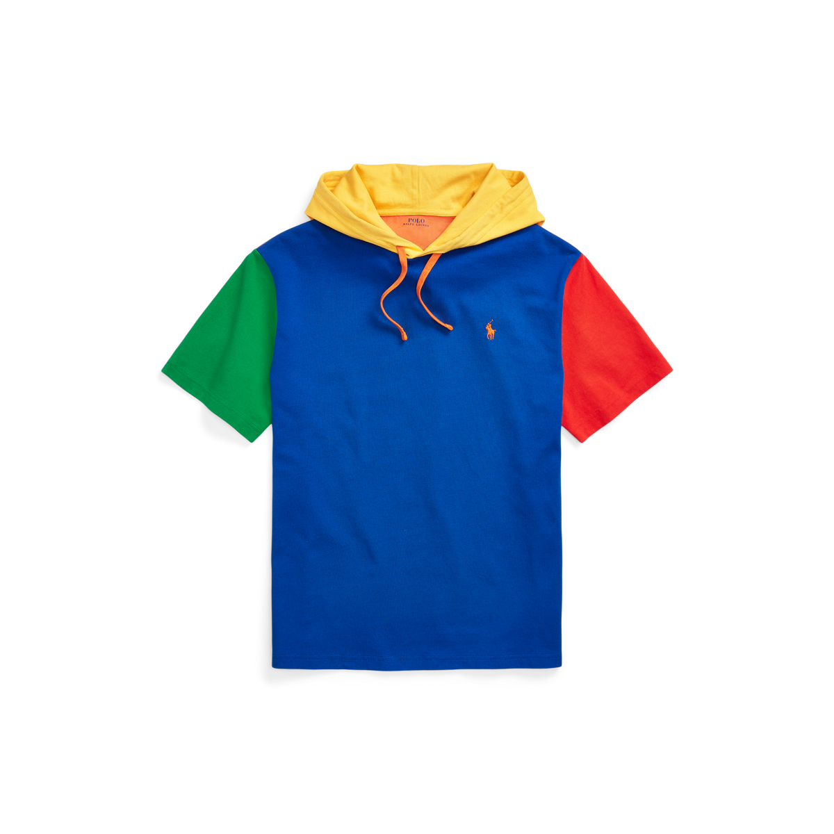 Polo by Ralph Lauren, Shirts, Polo Ralph Lauren Multicolor Monogram Logo Hooded  Sweatshirt