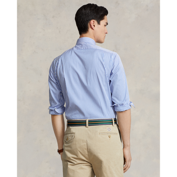 Polo Ralph Lauren Custom Fit Striped Poplin Shirt 4