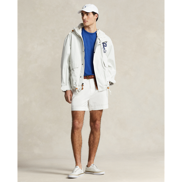 Ralph lauren sales mens white shorts