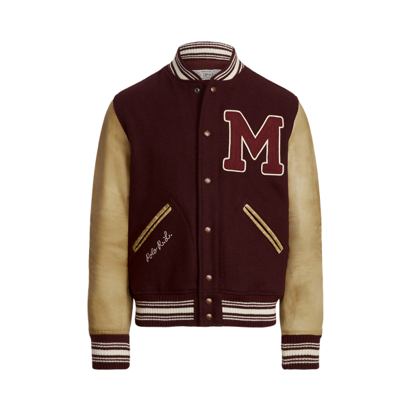 ralph lauren varsity jacket