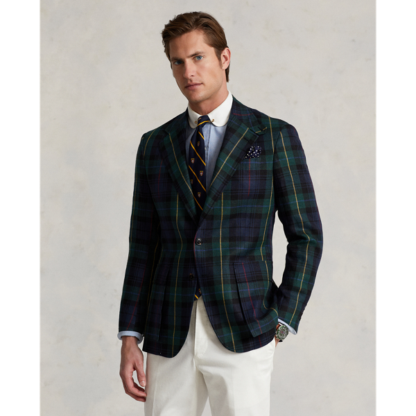 The RL67 Plaid Linen Jacket