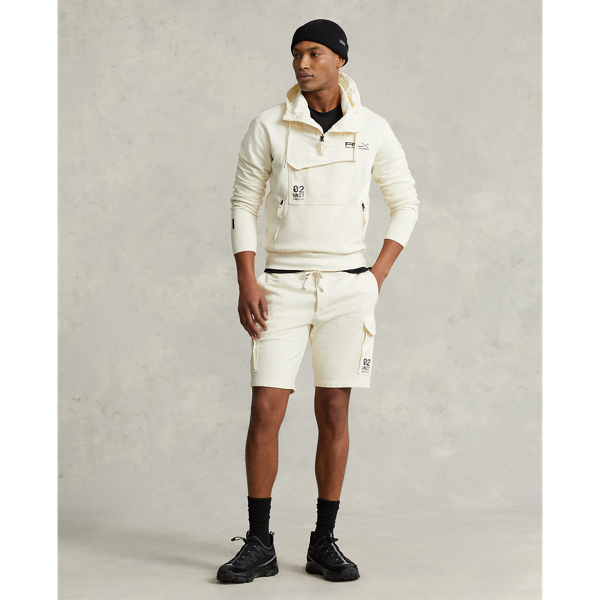 24.1 cm Garment-Dyed Terry Cargo Short