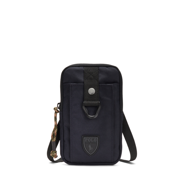Coated Canvas Phone Pouch