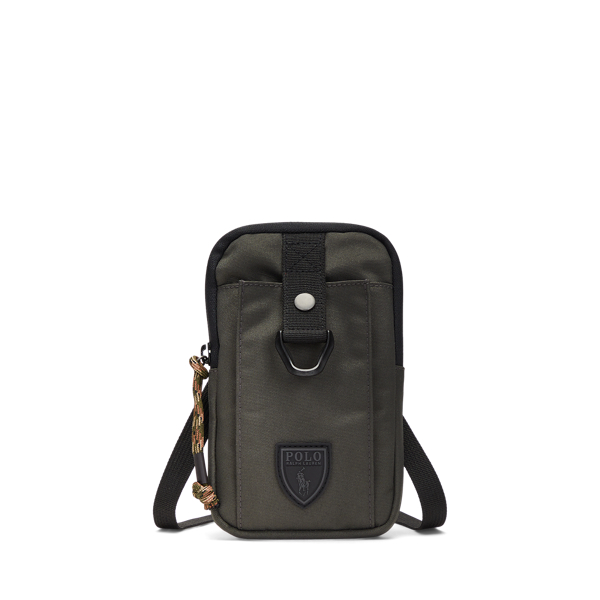 Coated Canvas Phone Pouch