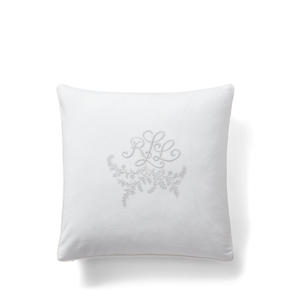 Carolyne Monogram Throw Pillow Ralph Lauren UAE