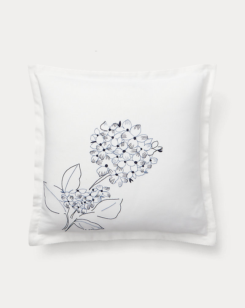 Reese Embroidery Throw Pillow Lauren Home 1