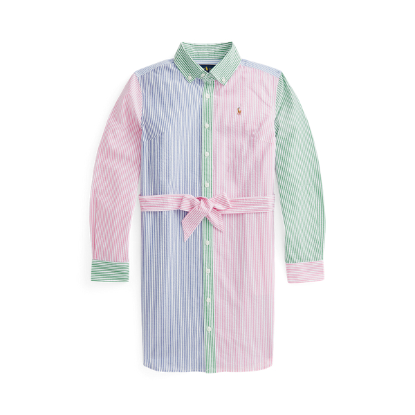 Seersucker Fun Shirtdress