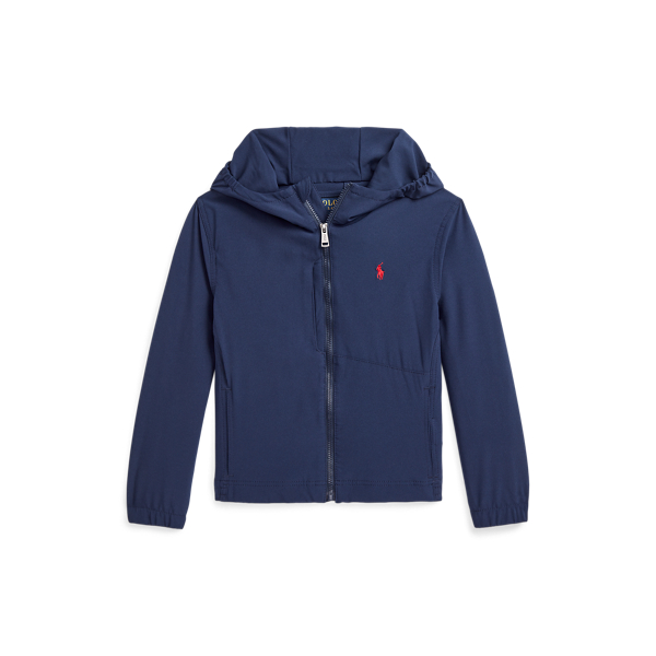 Stretch Hooded Jacket for Children | Ralph Lauren® UK