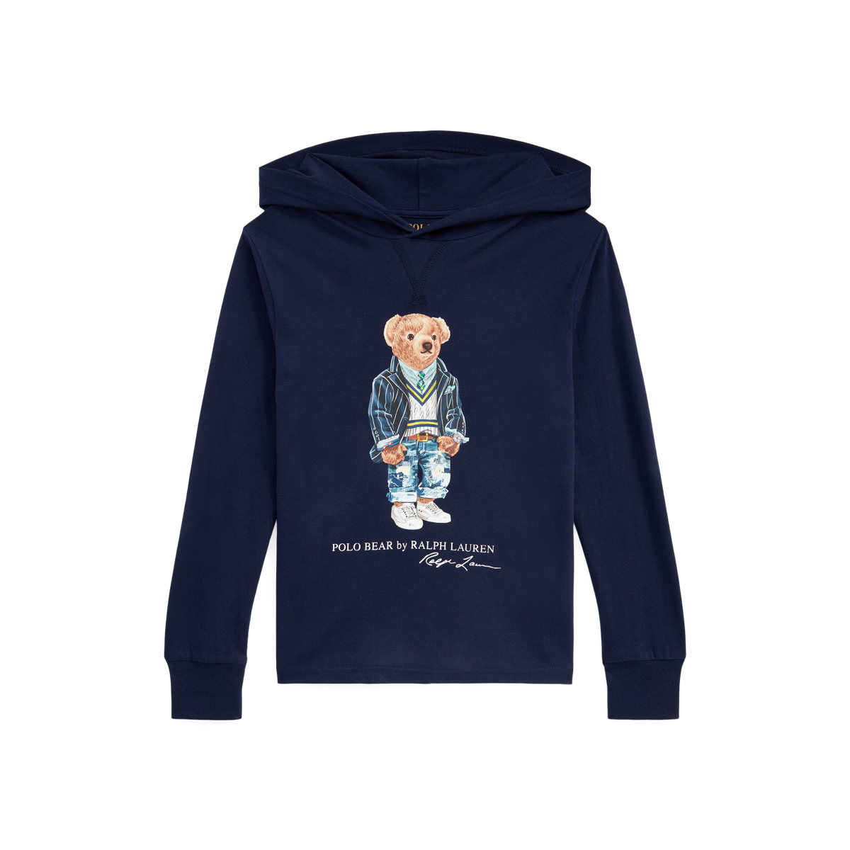 Polo clearance hooded tee