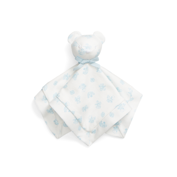 Organic Cotton Bear Lovey Blanket