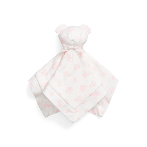 Organic Interlock Bear Lovey Blanket
