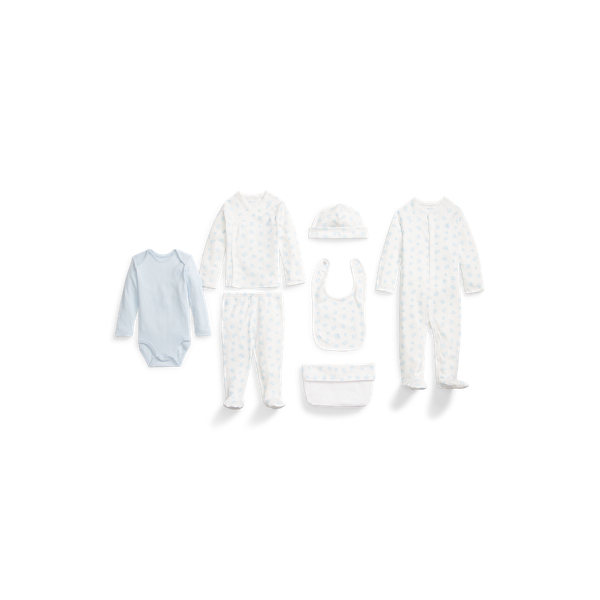 Organic Cotton Seven-Piece Gift Set Baby Boy 1