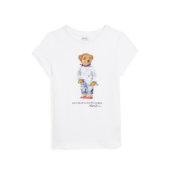 Polo Bear Cotton Jersey T-shirt GIRLS 1.5-6.5 YEARS 1