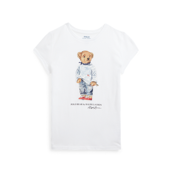 Polo Bear Cotton Jersey T-shirt GIRLS 7-14 YEARS 1