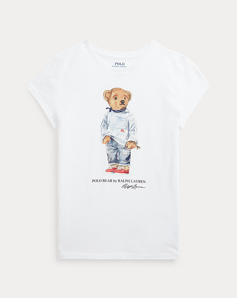 Polo Bear Cotton Jersey T-shirt GIRLS 7-14 YEARS 1