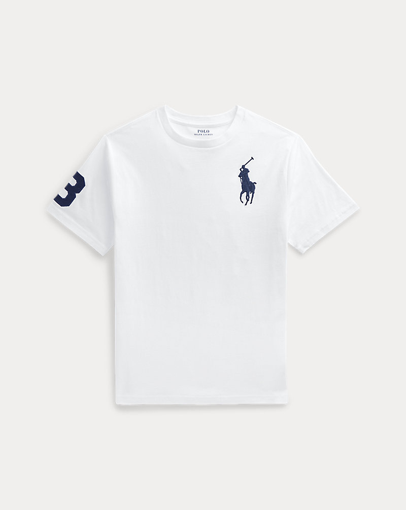T-shirt Big Pony em malha de algodão RAPAZ DE 6 A 14 ANOS 1
