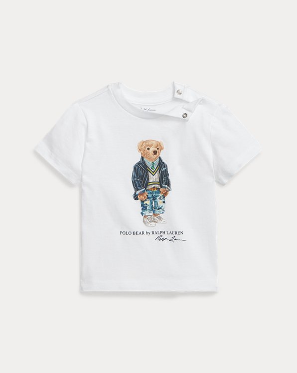 Polo Bear Cotton Jersey T-shirt