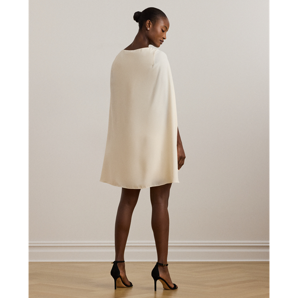 L'Or Cape Georgette Dress