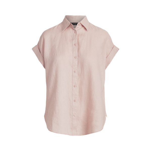 Lauren Linen Dolman-Sleeve Shirt 2