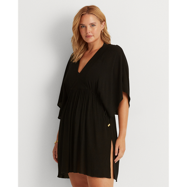 Crinkled Tunic Cover-Up