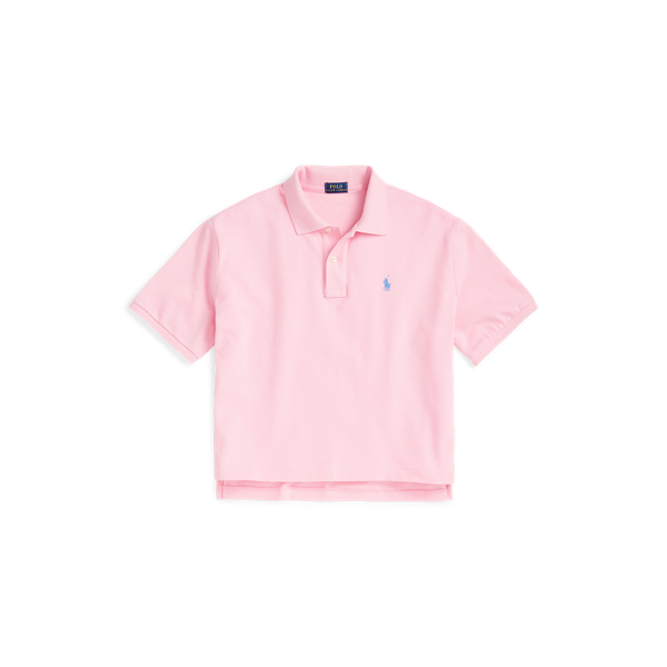 Polo ralph lauren clearance boxy cropped shirt