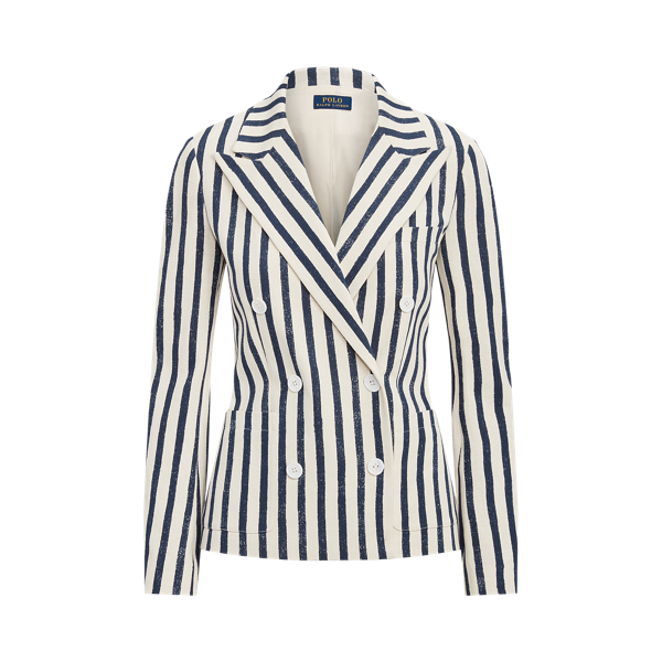 Lauren ralph deals lauren striped blazer