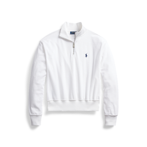 Ralph lauren half zip pullover women's clearance