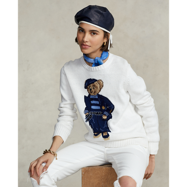 Polo Bear Cotton-Linen Jumper Polo Ralph Lauren 1